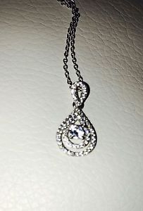 CRYSTAL NECKLACE (" LENGTH)