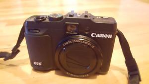 Canon powershot G16 point and shoot camera $300!
