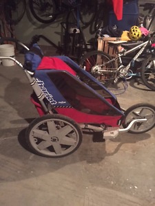 Chariot stroller plus the add ons