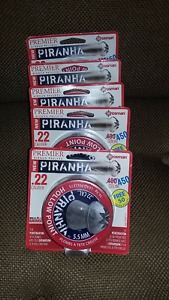 Crosman.22 Caliber Piranha pellets 5 packs!