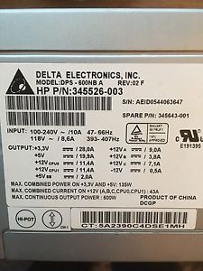 Delta Electronics 600W PSU