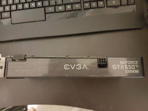 EVGA GTX 650 ti boost