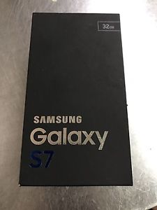 Factory sealed box Samsung galaxy S7