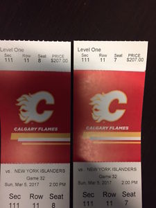 Flames vs Islanders 2 for the price of 1