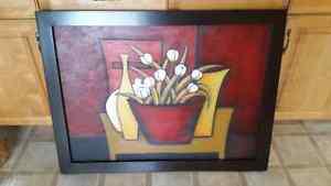Framed wall canvas 30inx40in