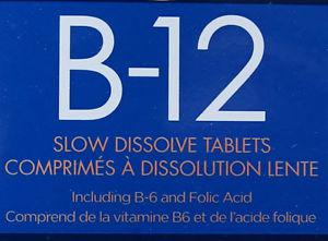 Free 30 Day Supply Sublingual B12 Tablets