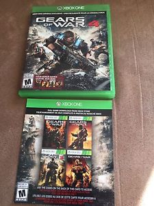 Gears of War 4 and full game DL's for sale
