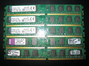 Kingston 8GB DDRU desktop RAM memory kits