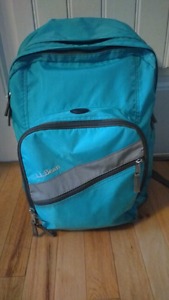 L.L Bean book bag. (light blue)