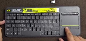 Logitech K400 Plus Wireless Keyboard w/ Built In Touchpad