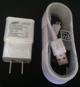 New Samsung Cable + Wall Charger