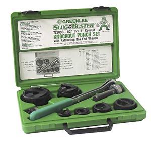New greenlee knockout kit