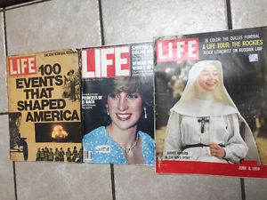 Old Life Magazines ++ All sold as a lot
