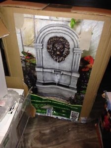 Outdoor Lions Head fountain for sale: