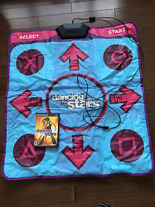 PlayStation 2 Dancing with the Stars game and mat
