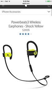 Powerbeats 3 brand new. Wireless.