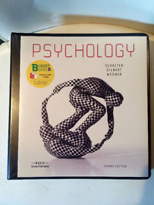Psychology U of S PSYC nd edition
