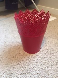 Red candle/flower holder IKEA