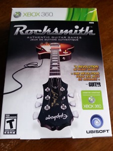 Rocksmith game and cable