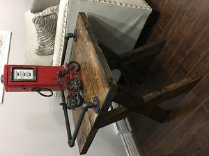 Rustic end tables and coffee tables