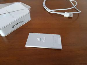 Silver iPod nano 7th generation in excellent condition