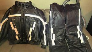 Size large Leather Snow suit for sale