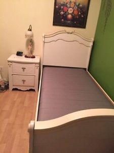 Sleigh Bed / Dresser / Night Table / Desk / Mattress