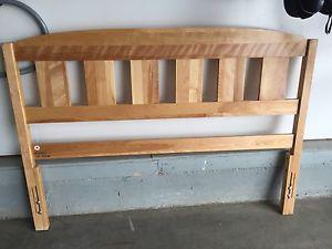 Solid Wood Headboard for Double Bed