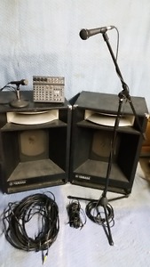 Speakers, Mic's and Board Pkg.