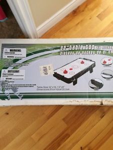 Table Top Air Hockey Game For Sale Never Used!!