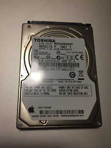 Toshiba 500 GB SATA 2.5 in Internal HD for macbook pro