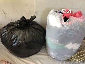 Two bags of women clothing lot.