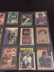 Various Vintage MLB Baseball Cards