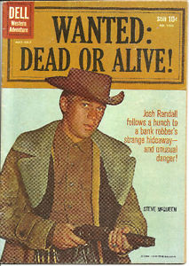 WANTED DEAD OR ALIVE ISSUE #1 DELL PHOTO COVER