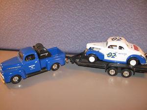WIX  Ford Pickup truck & trailer with Ford Coupe Car
