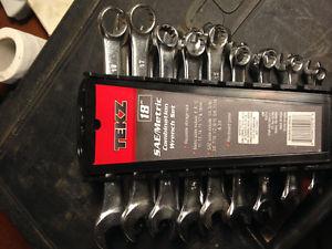 Wrench set (Metric and SAE)