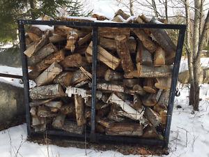 full pickup truck load of dry hardwood firewood