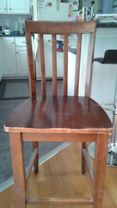 hardwood chair
