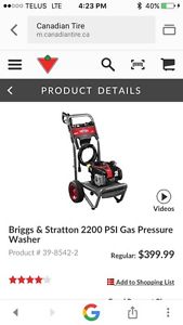  psi pressure washer