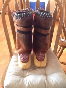 real seal skin boots