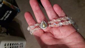 vintage crystal necklaces