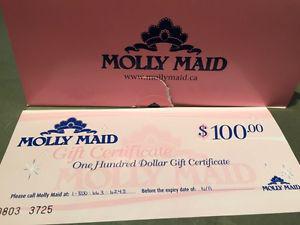 $100 Molly Maid Gift Card