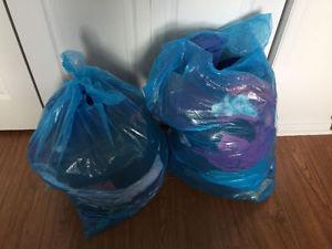 2 large bags of women's clothes shoes and purses