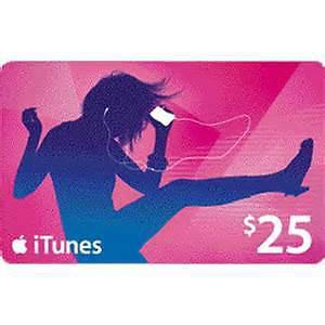 $25 iTunes gift card for $20