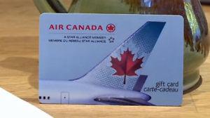 Air Canada Cift Card $100