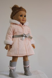 American Girl winter coat and boots