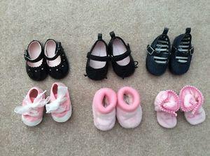 Baby Girl Footwear, size 1