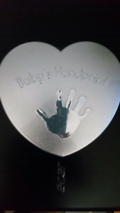 Baby's handprint