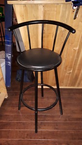 Bar type stools 4- Black