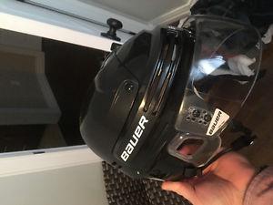 Bauer s helmet with visor